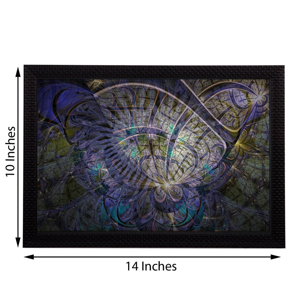 Purple Abstract Satin Matt Texture UV Art Painting Kafalo