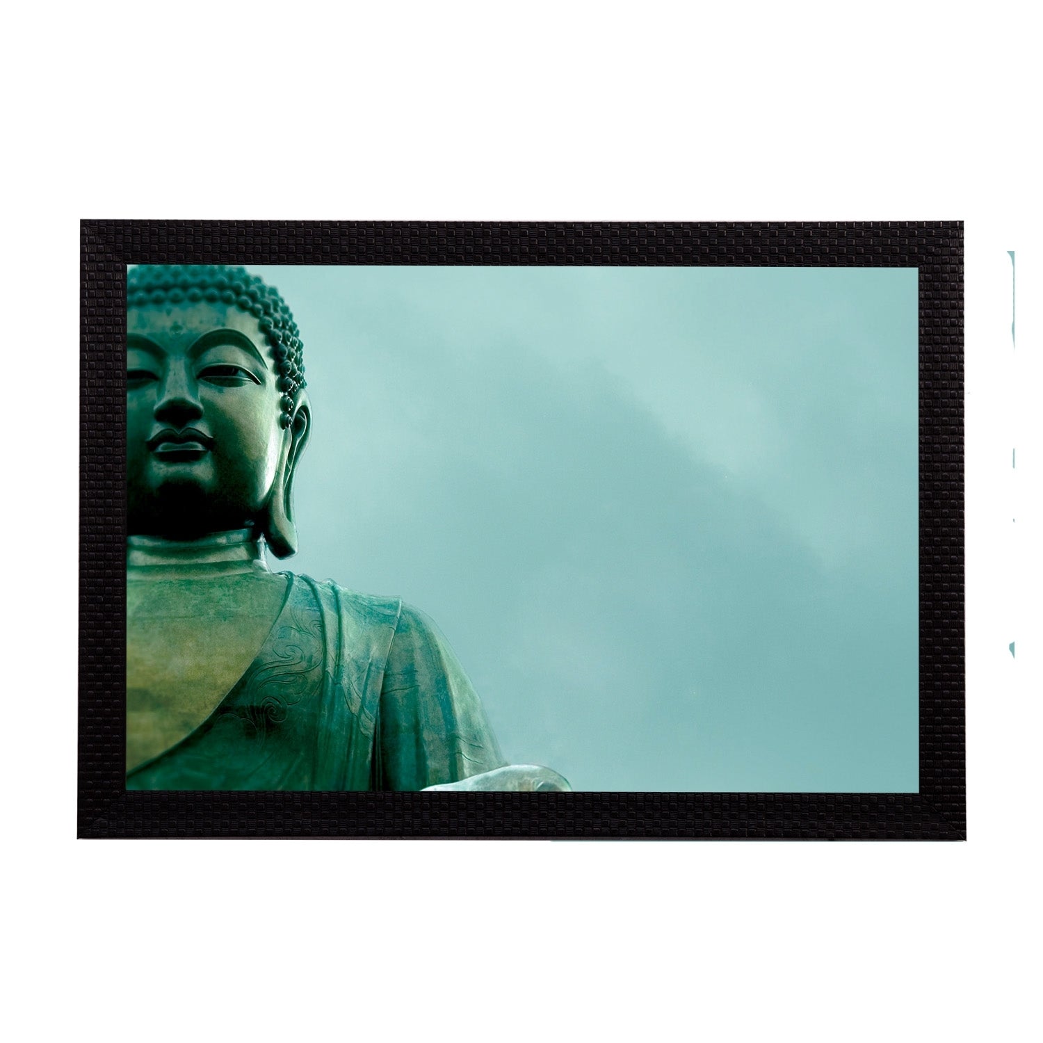 Lord Buddha Satin Matt Texture UV Art Painting Kafalo