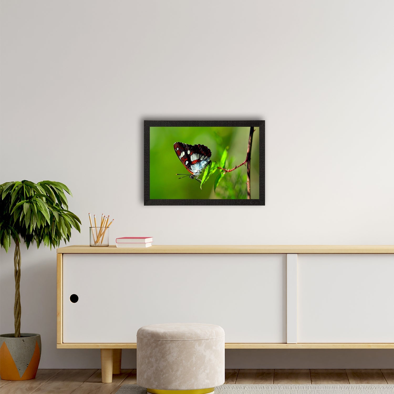 Butterfly Satin Matt Texture UV Art Painting Kafalo