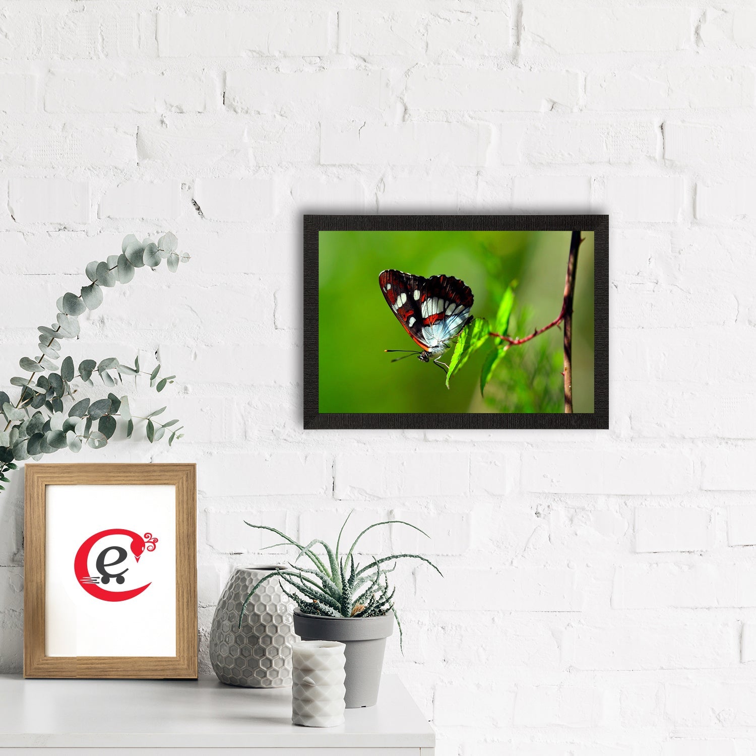 Butterfly Satin Matt Texture UV Art Painting Kafalo