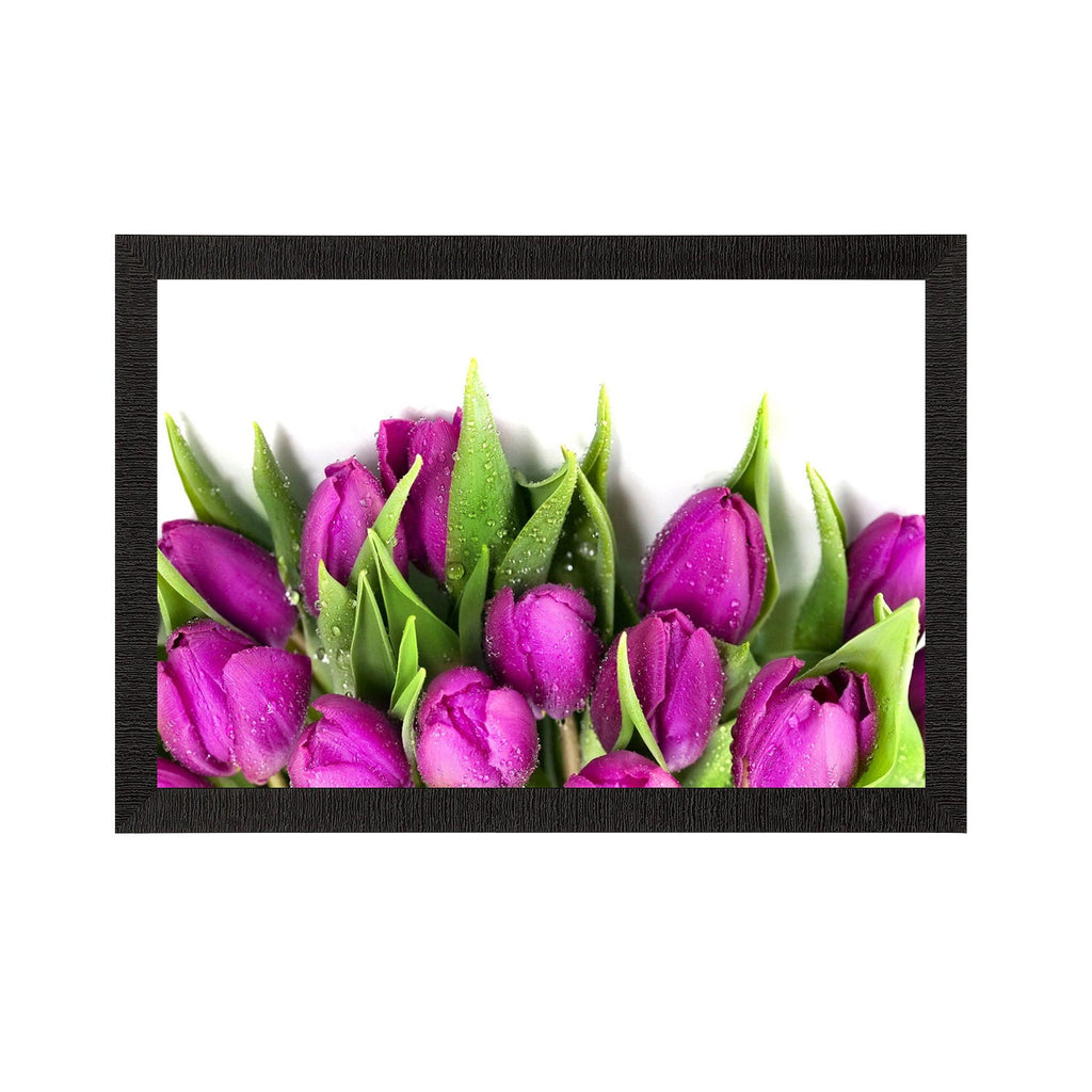 Pink Floral Satin Matt Texture UV Art Painting Kafalo