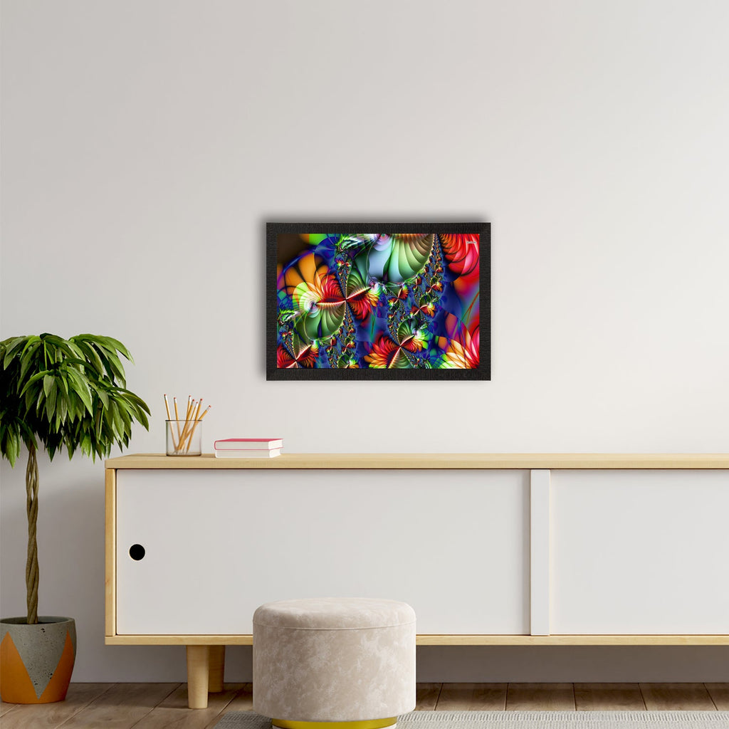 Abstract Work Satin Matt Texture UV Art Painting Kafalo