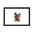 Colorful Lord Buddha Satin Matt Texture UV Art Painting Kafalo