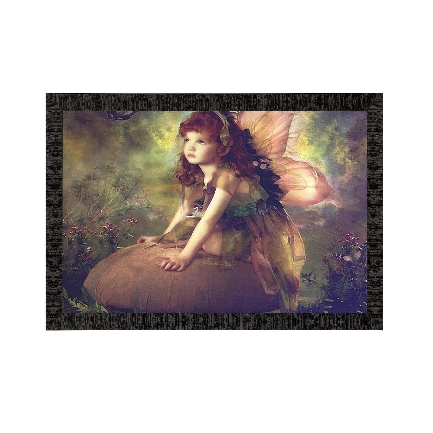 Little Angel Satin Matt Texture UV Art Painting Kafalo