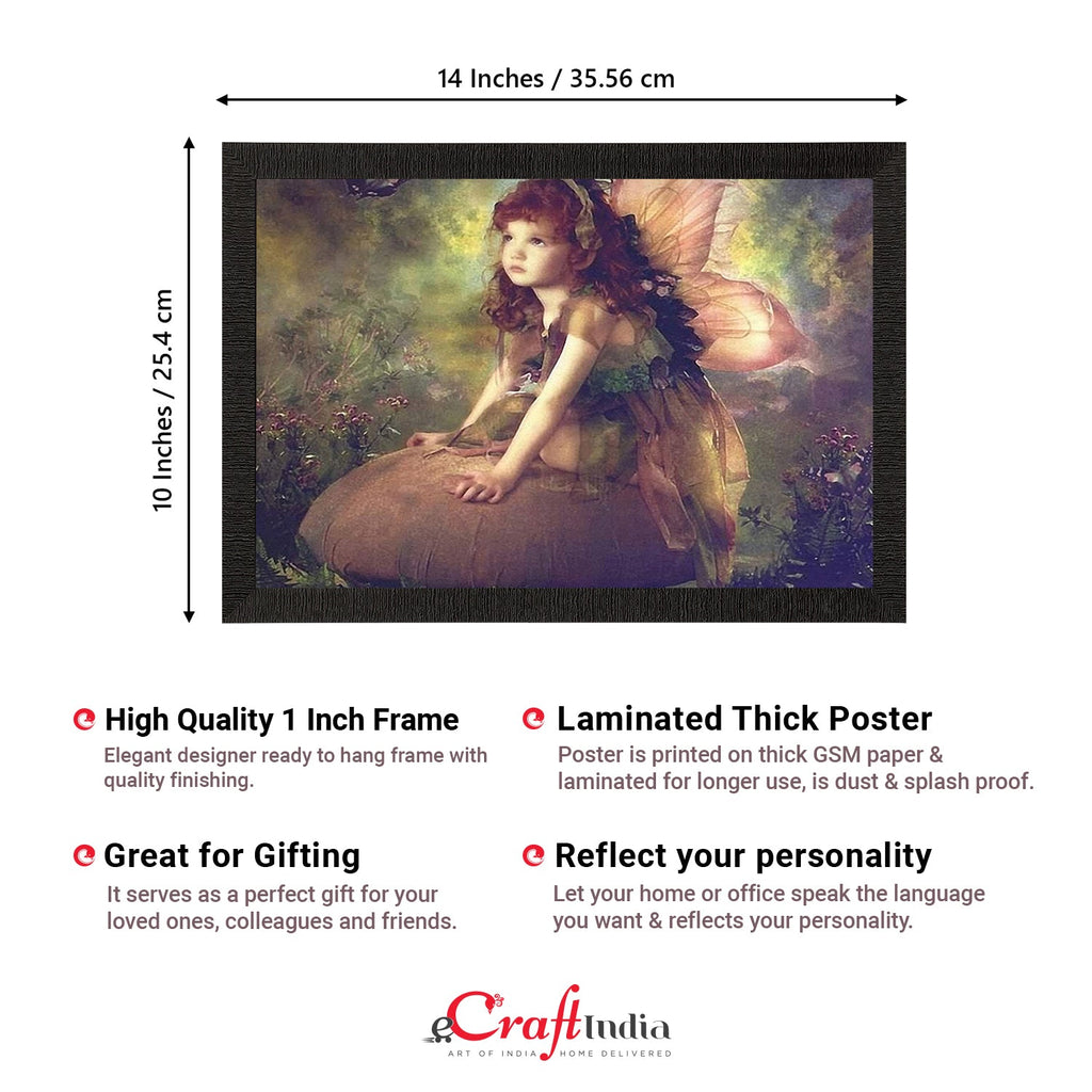 Little Angel Satin Matt Texture UV Art Painting Kafalo