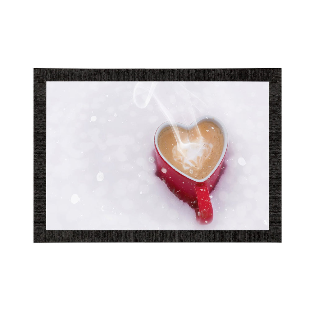 Love For Coffee Satin Matt Texture UV Art Painting Kafalo