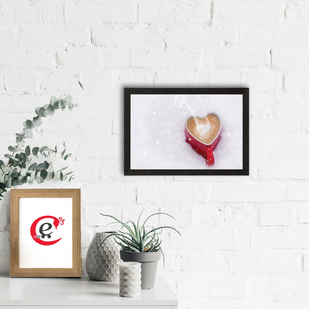 Love For Coffee Satin Matt Texture UV Art Painting Kafalo