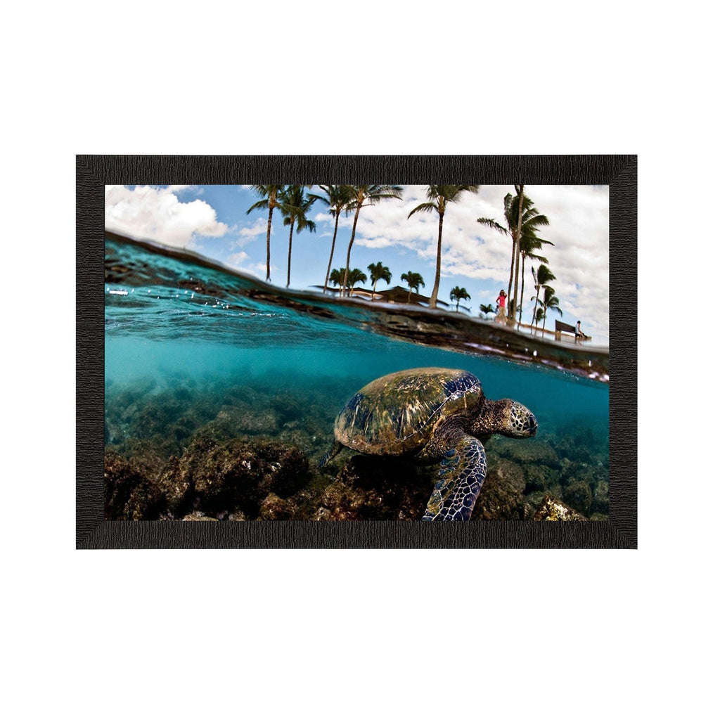 Sea Side Satin Matt Texture UV Art Painting Kafalo
