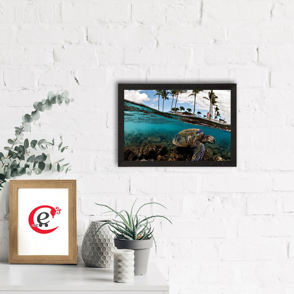 Sea Side Satin Matt Texture UV Art Painting Kafalo