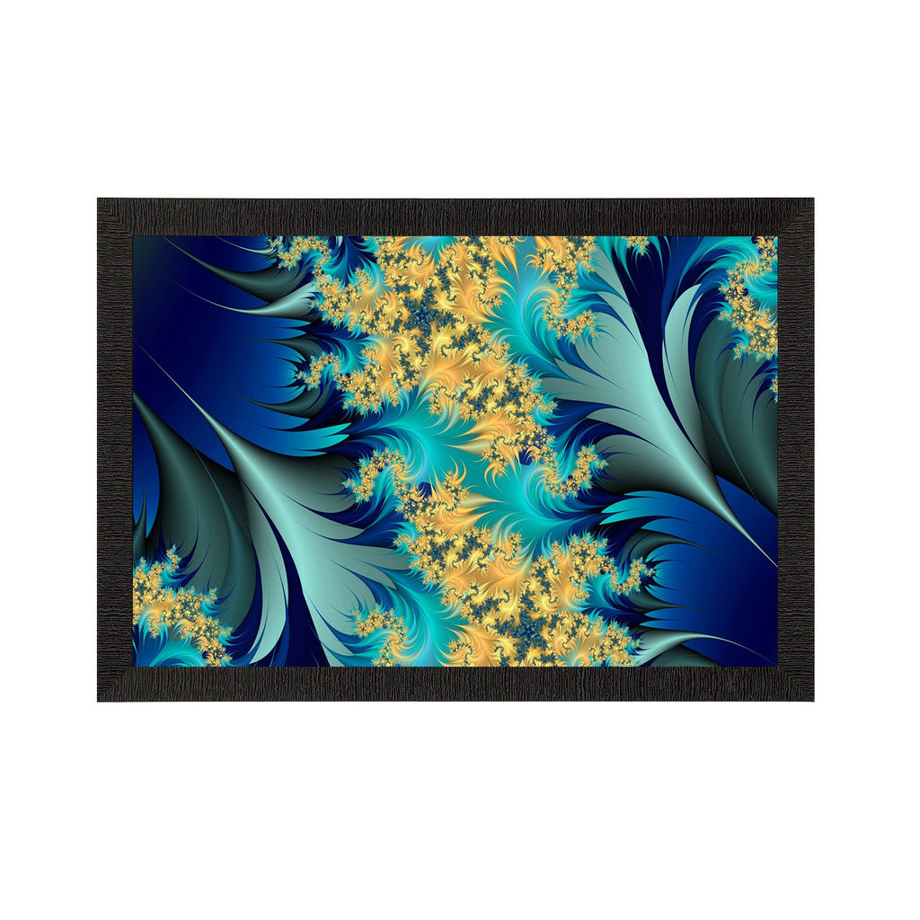 Abstract Floral Satin Matt Texture UV Art Painting Kafalo