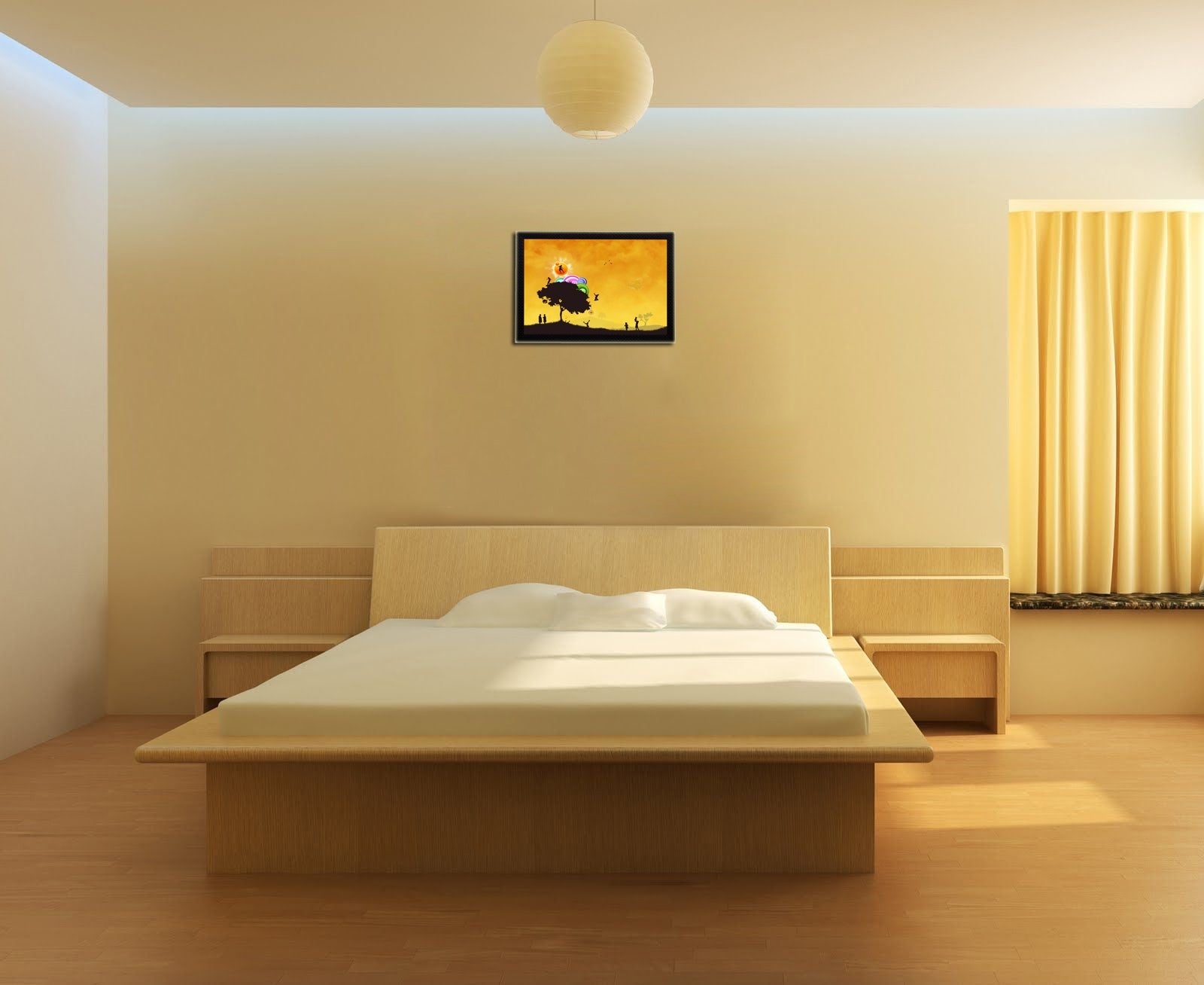 Playful Evening Satin Matt Texture UV Art Painting Kafalo
