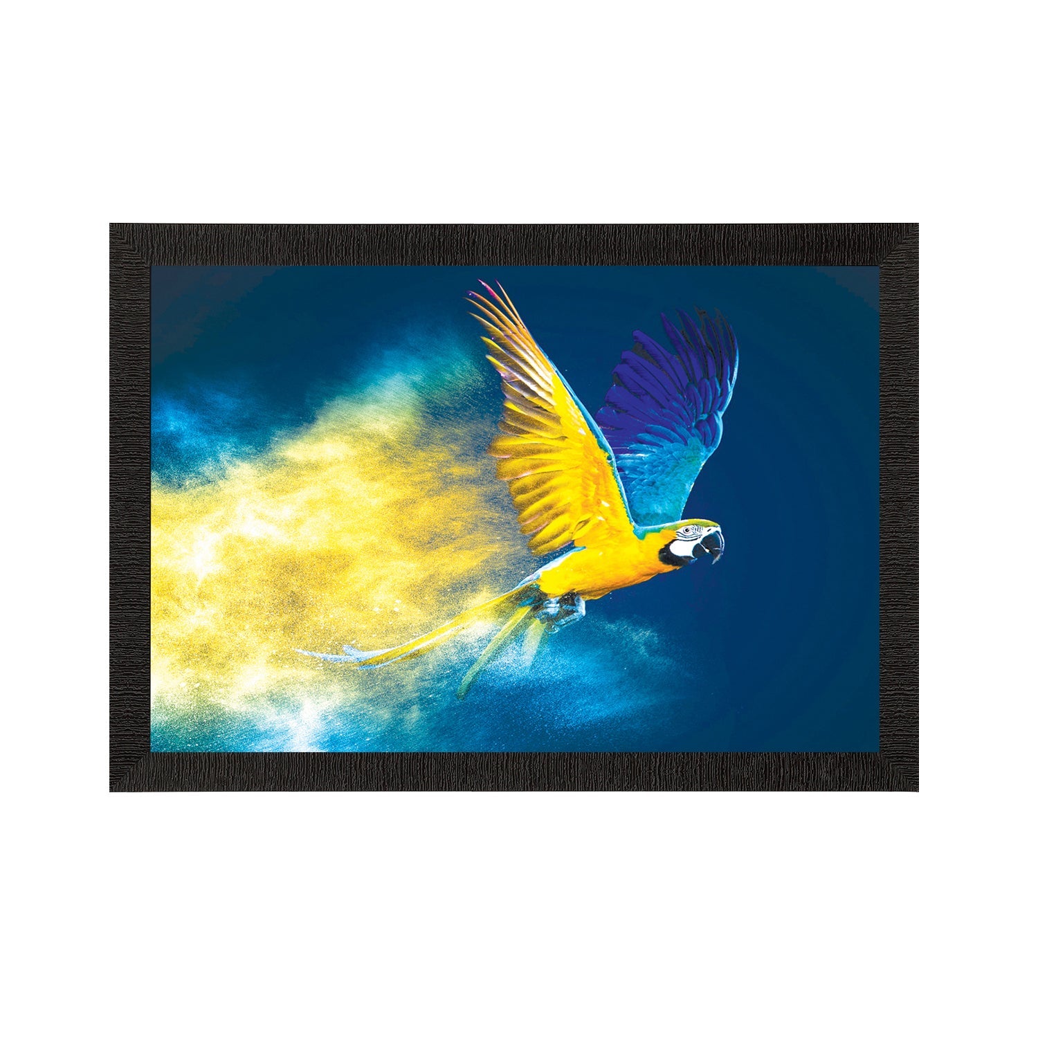 Flying Bird Satin Matt Texture UV Art Painting Kafalo