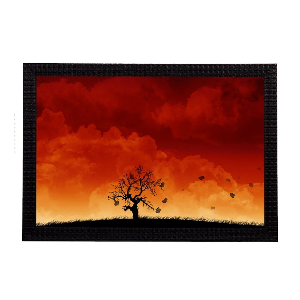 Evening View Satin Matt Texture UV Art Painting Kafalo