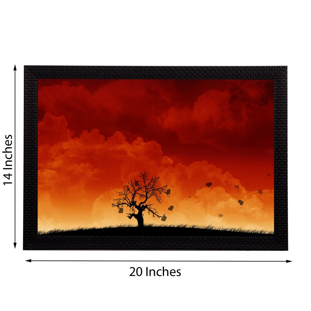 Evening View Satin Matt Texture UV Art Painting Kafalo