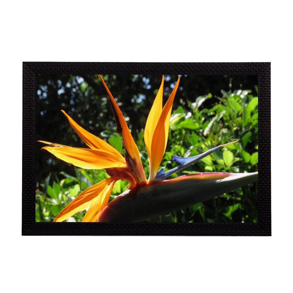 Yellow Flower Satin Matt Texture UV Art Painting Kafalo