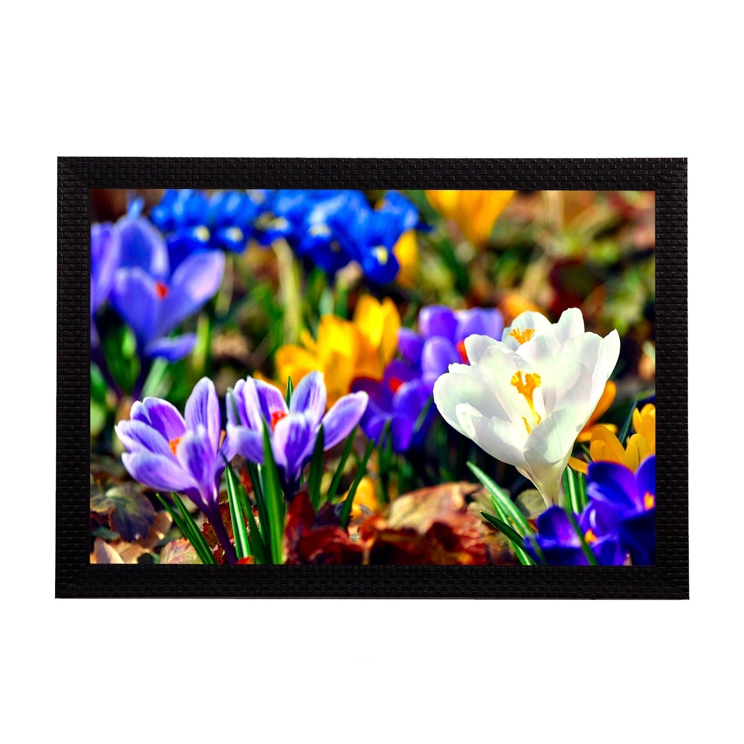 Floral Satin Matt Texture UV Art Painting Kafalo