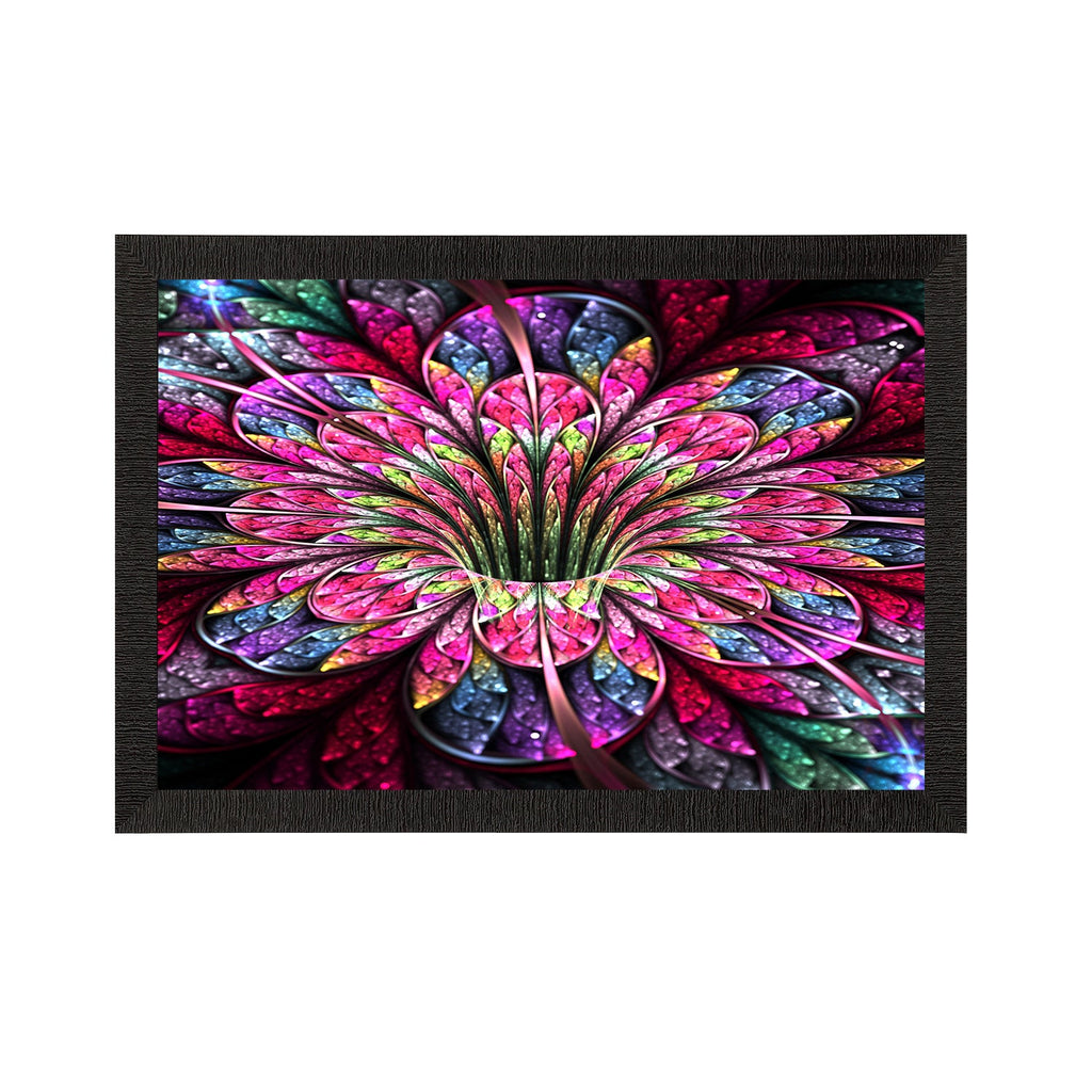 Flower Satin Matt Texture UV Art Painting Kafalo