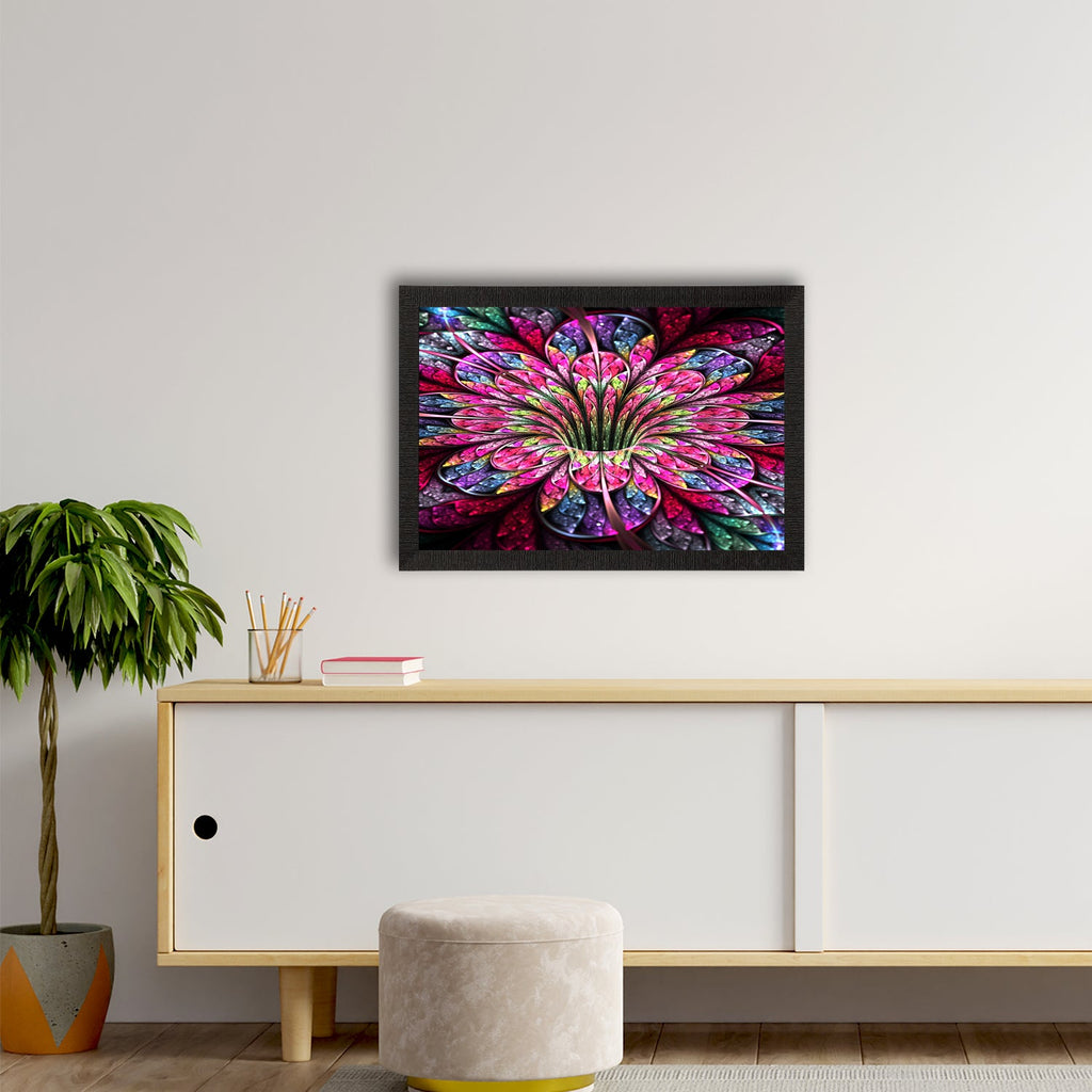 Flower Satin Matt Texture UV Art Painting Kafalo