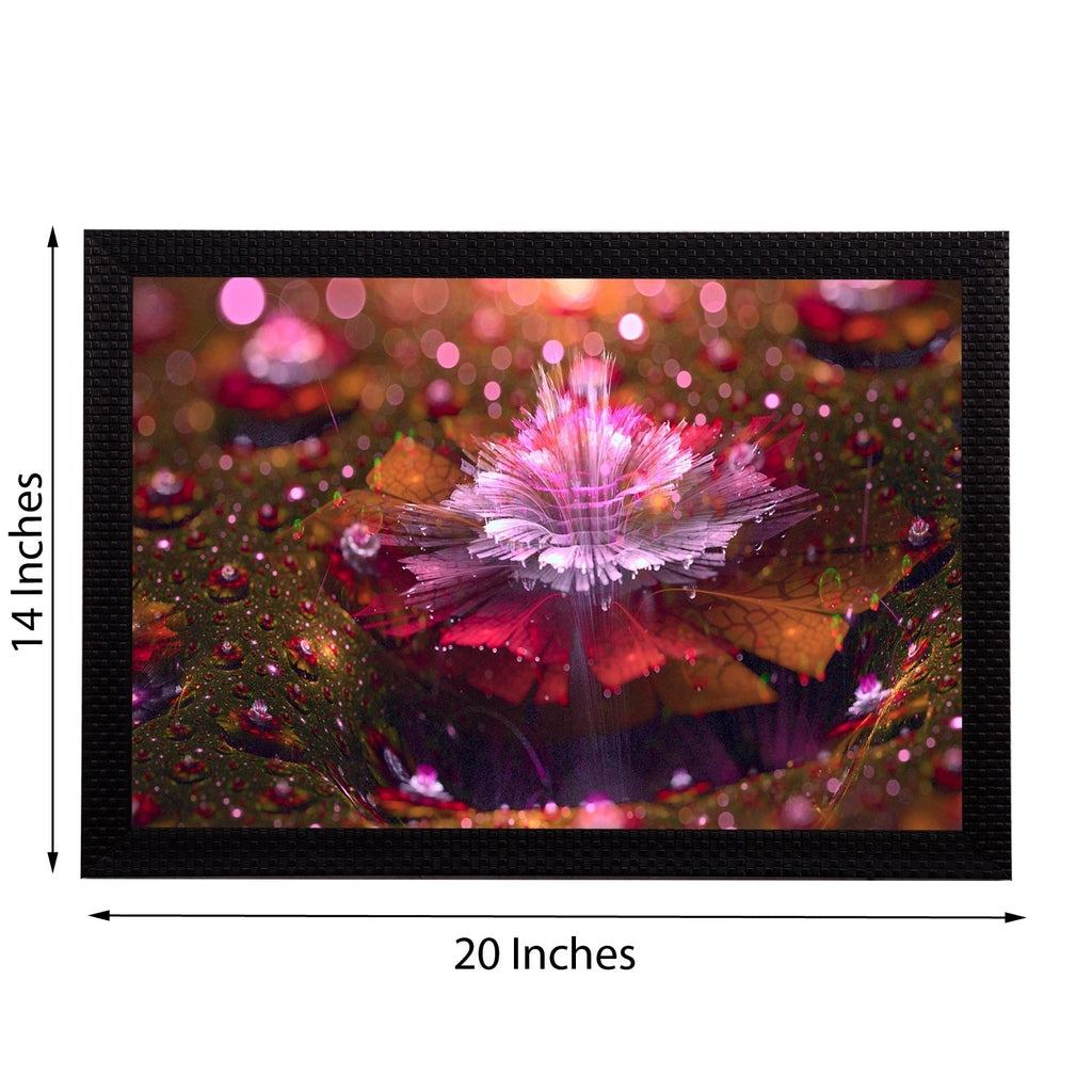 Glowing Abstract Satin Matt Texture UV Art Painting Kafalo