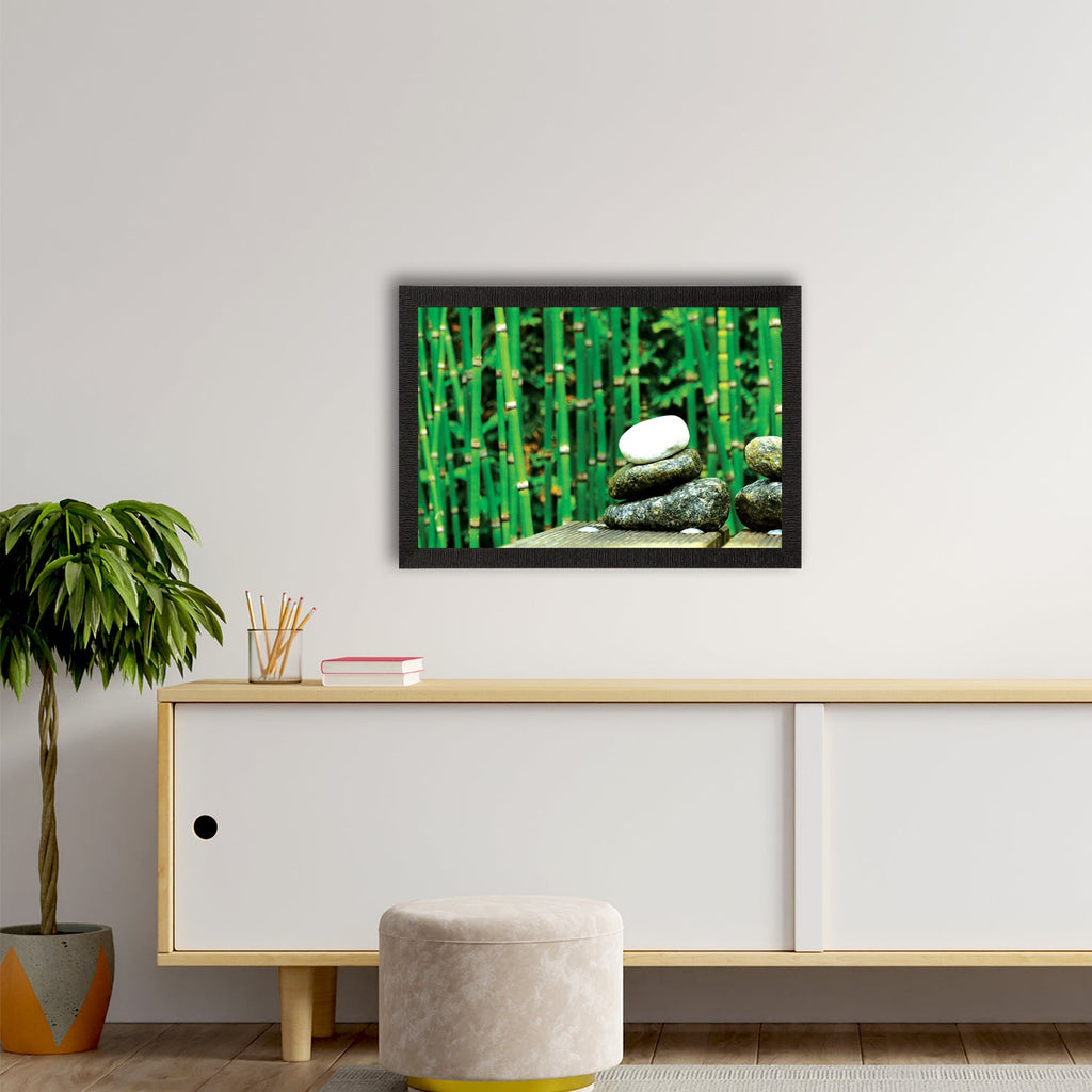 Bamboo Shoot Satin Matt Texture UV Art Painting Kafalo