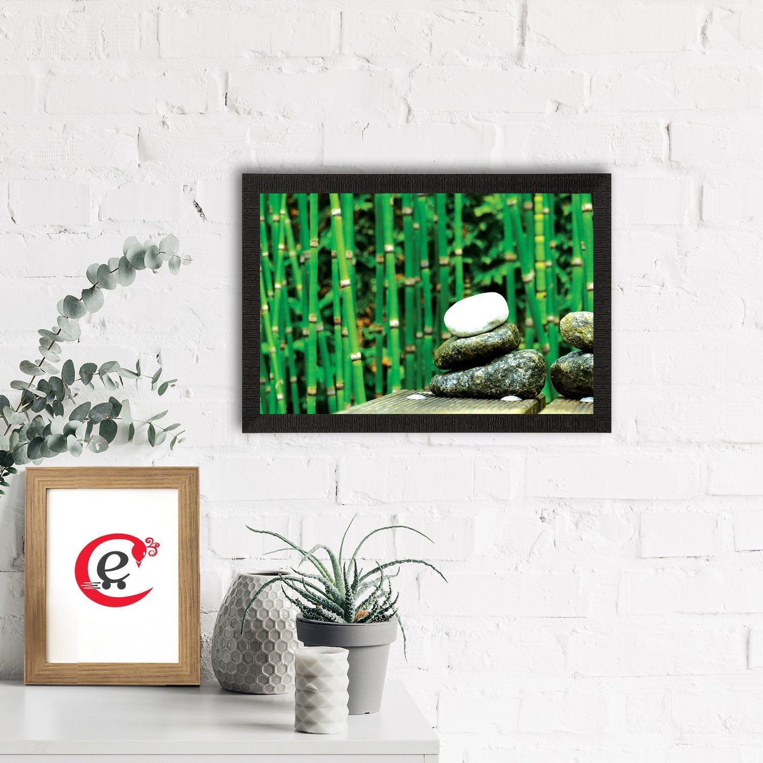 Bamboo Shoot Satin Matt Texture UV Art Painting Kafalo