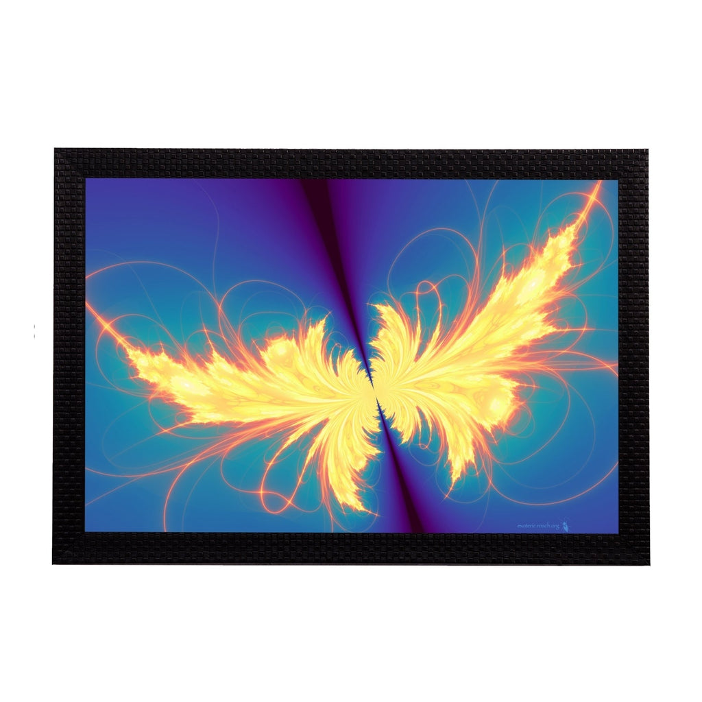 Abstract Glowing Satin Matt Texture UV Art Painting Kafalo
