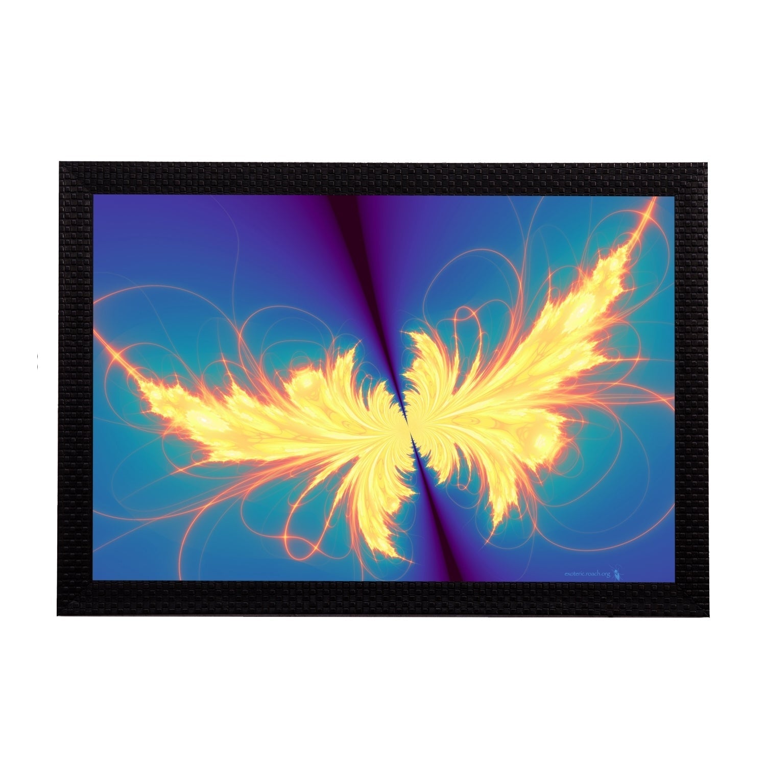 Abstract Glowing Satin Matt Texture UV Art Painting Kafalo