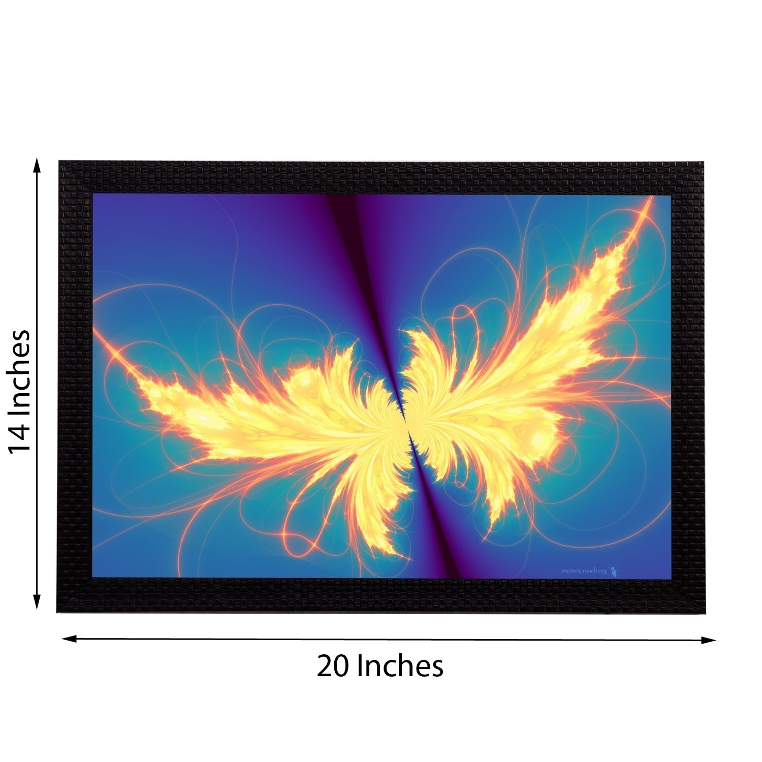 Abstract Glowing Satin Matt Texture UV Art Painting Kafalo