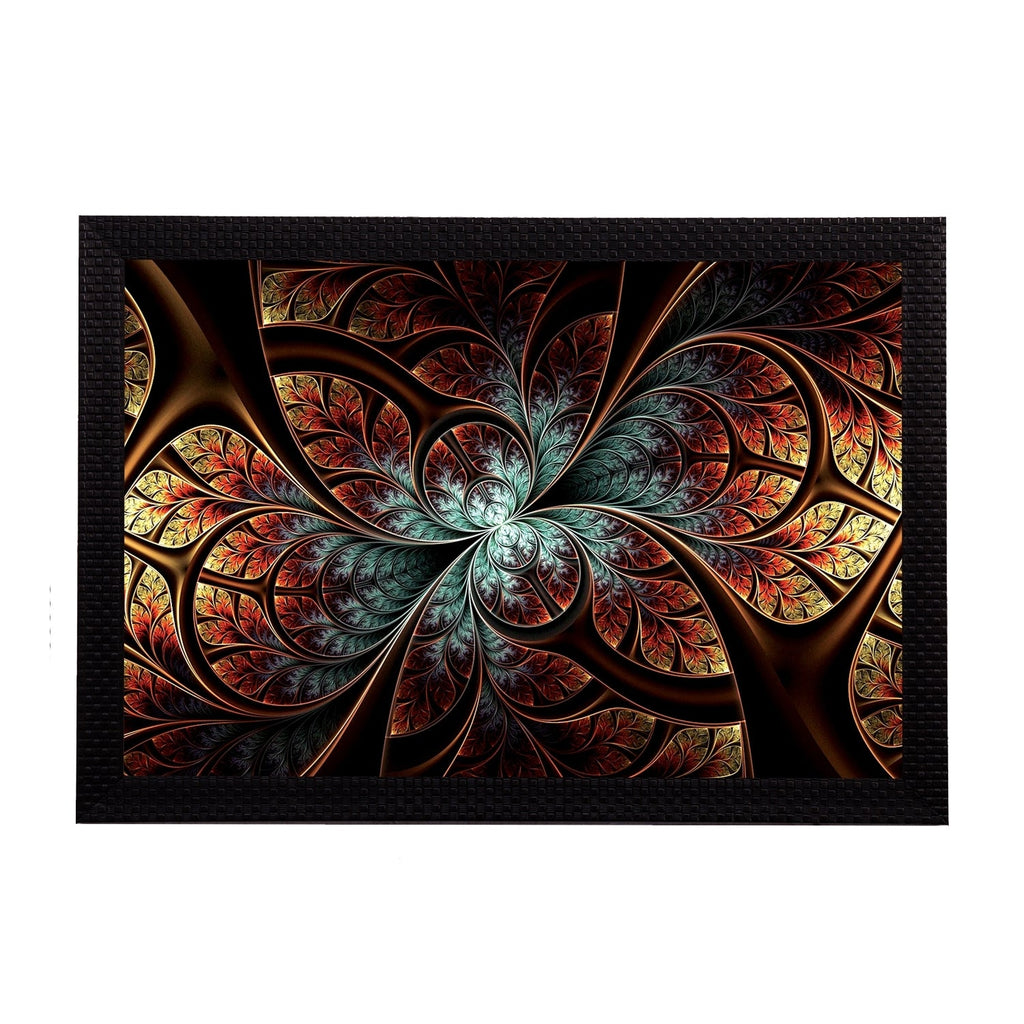 Abstract Brown Satin Matt Texture UV Art Painting Kafalo