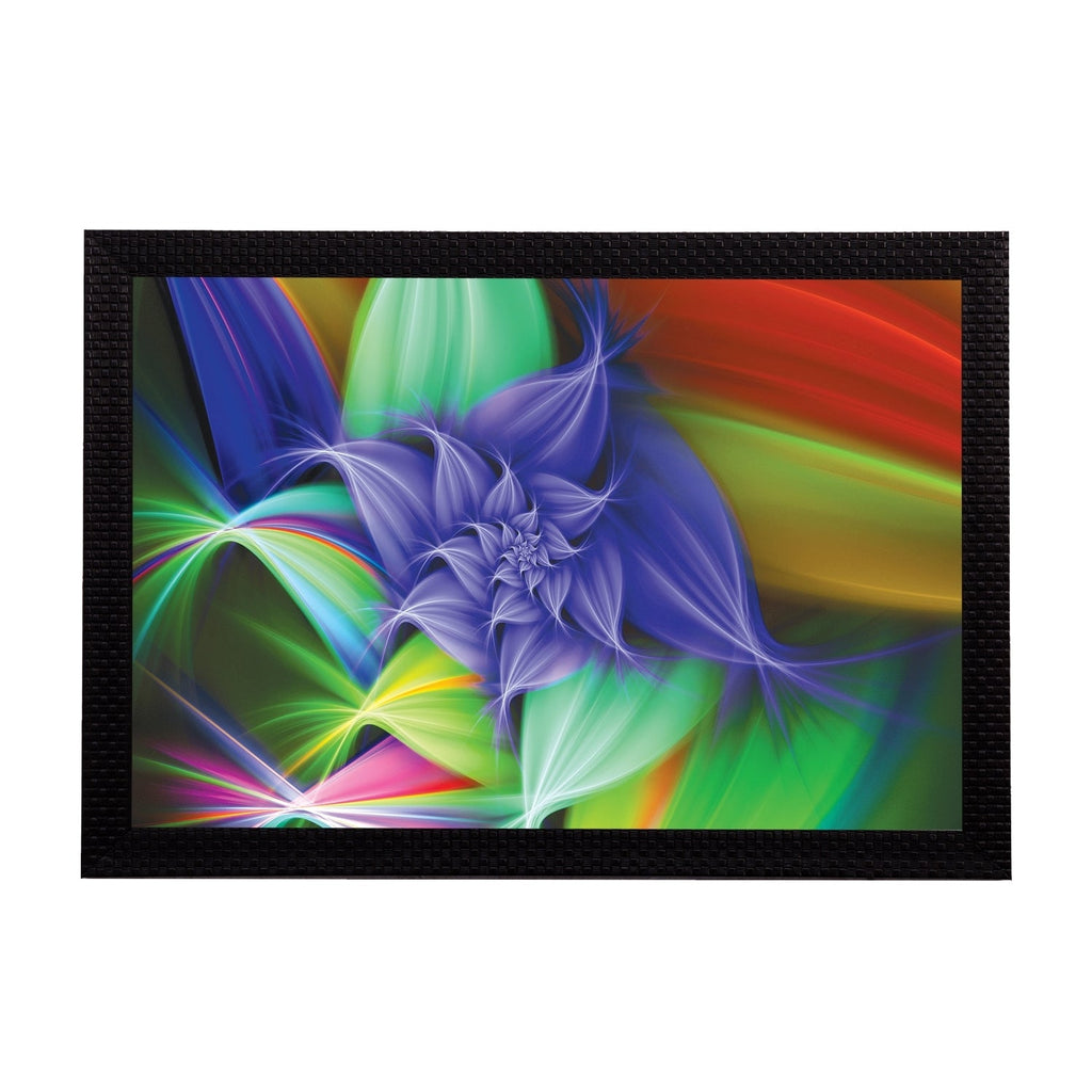 Abstract Floral Satin Matt Texture UV Art Painting Kafalo