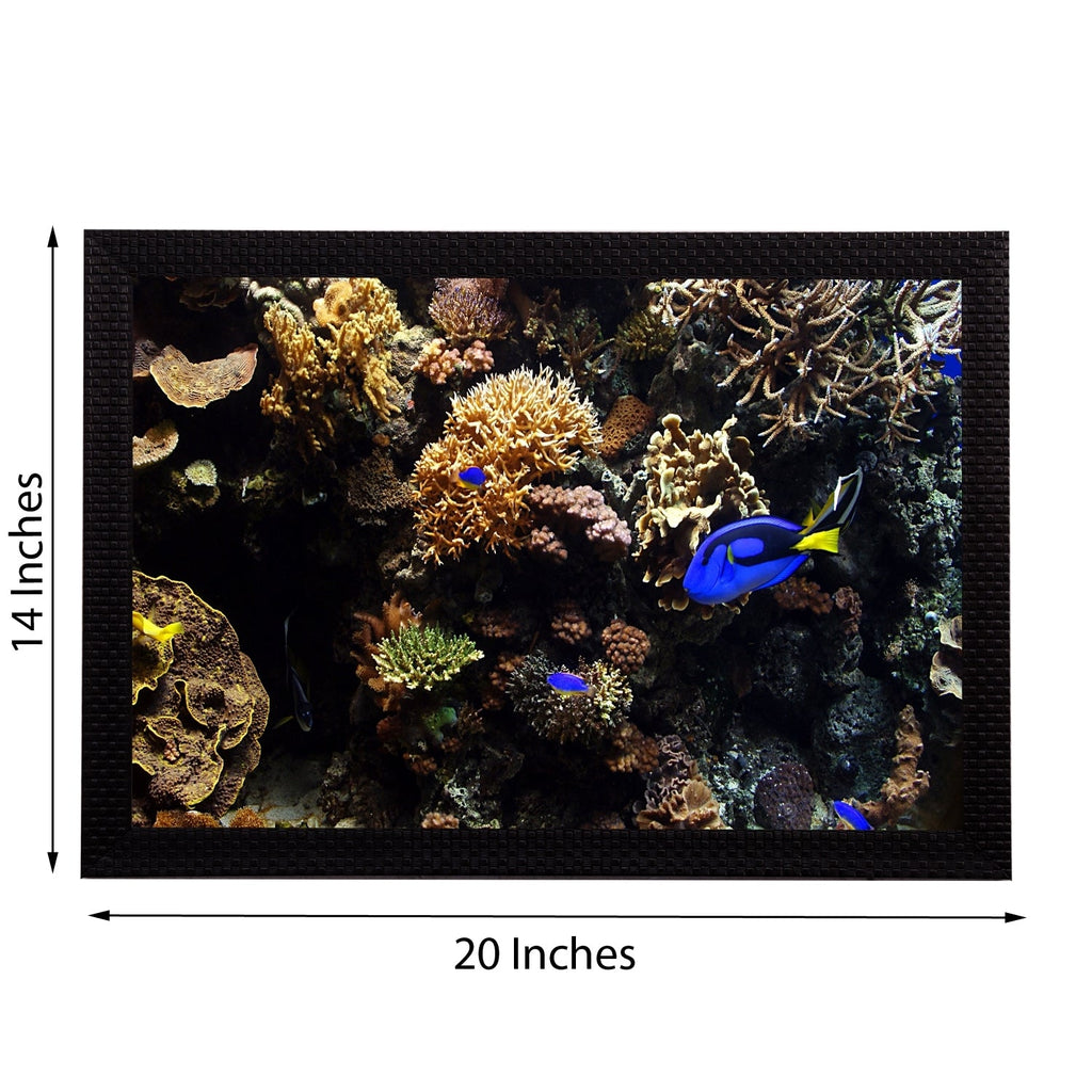 Sea Life Satin Matt Texture UV Art Painting Kafalo