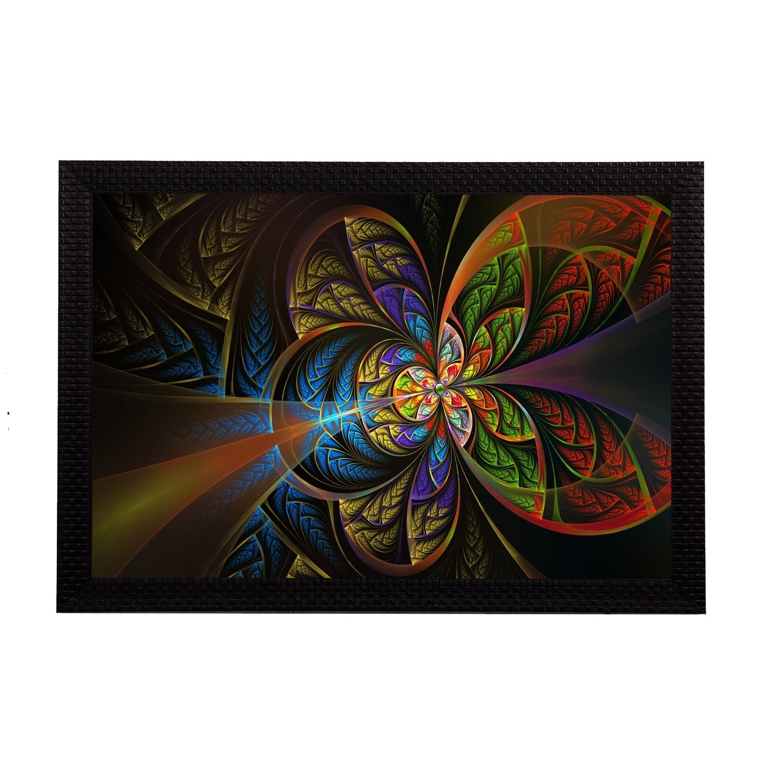 Abstract Colorful Satin Matt Texture UV Art Painting Kafalo