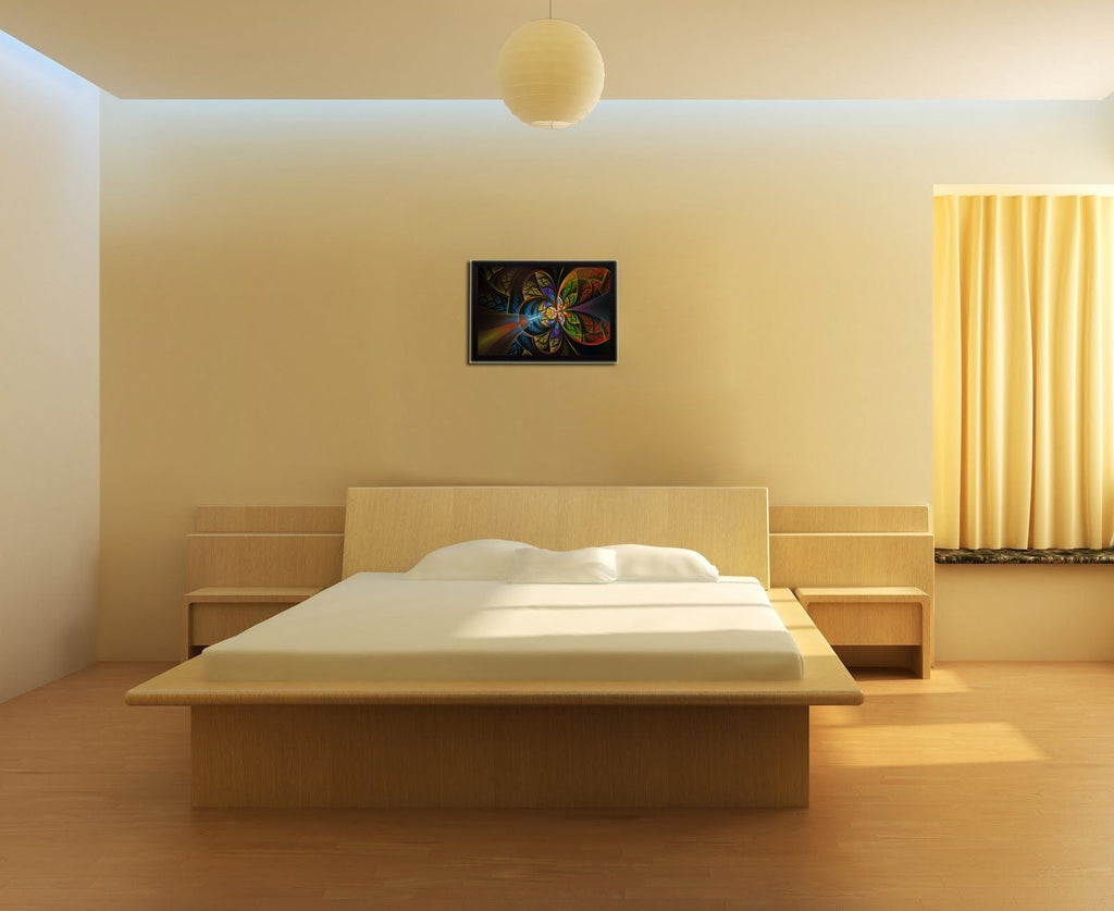 Abstract Colorful Satin Matt Texture UV Art Painting Kafalo