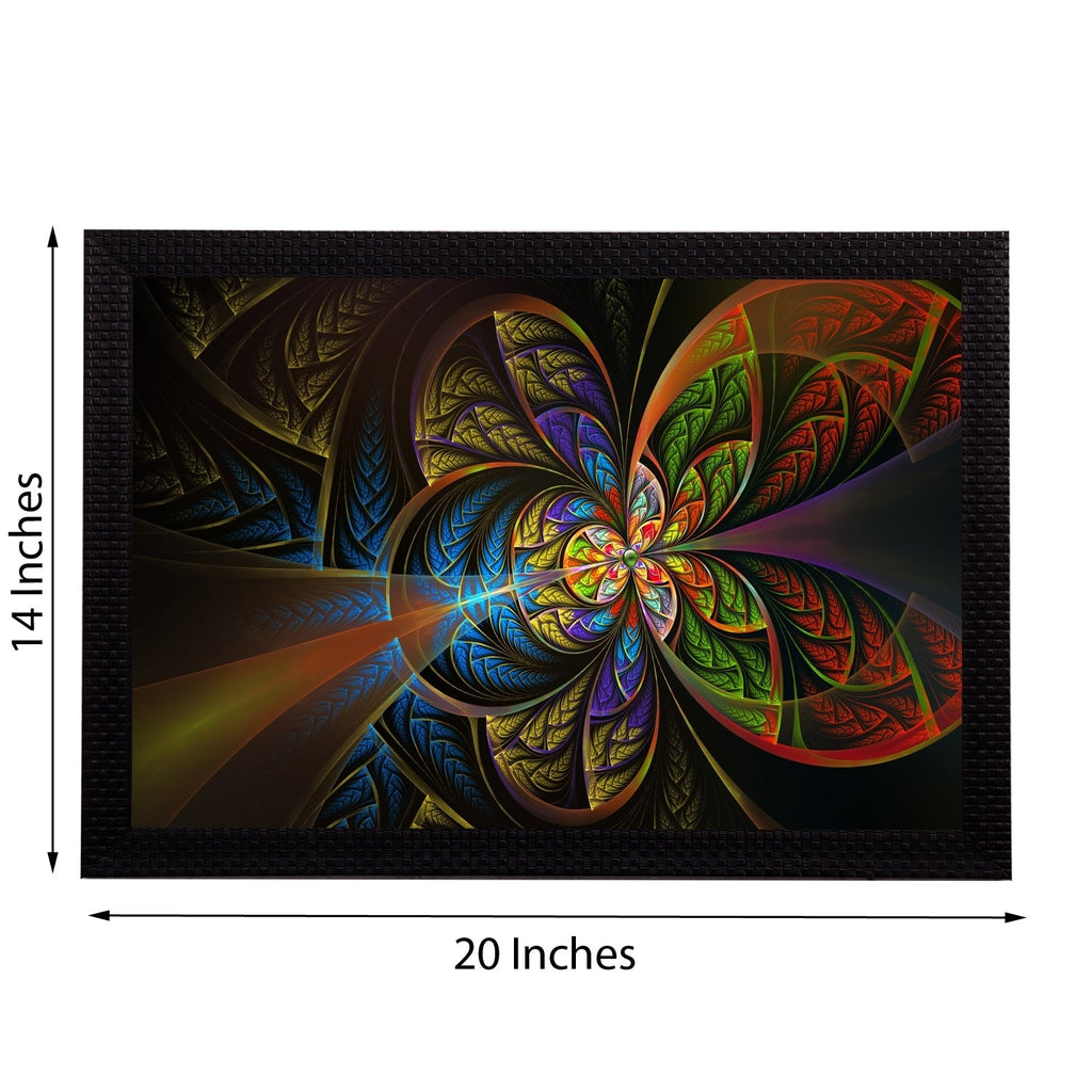 Abstract Colorful Satin Matt Texture UV Art Painting Kafalo