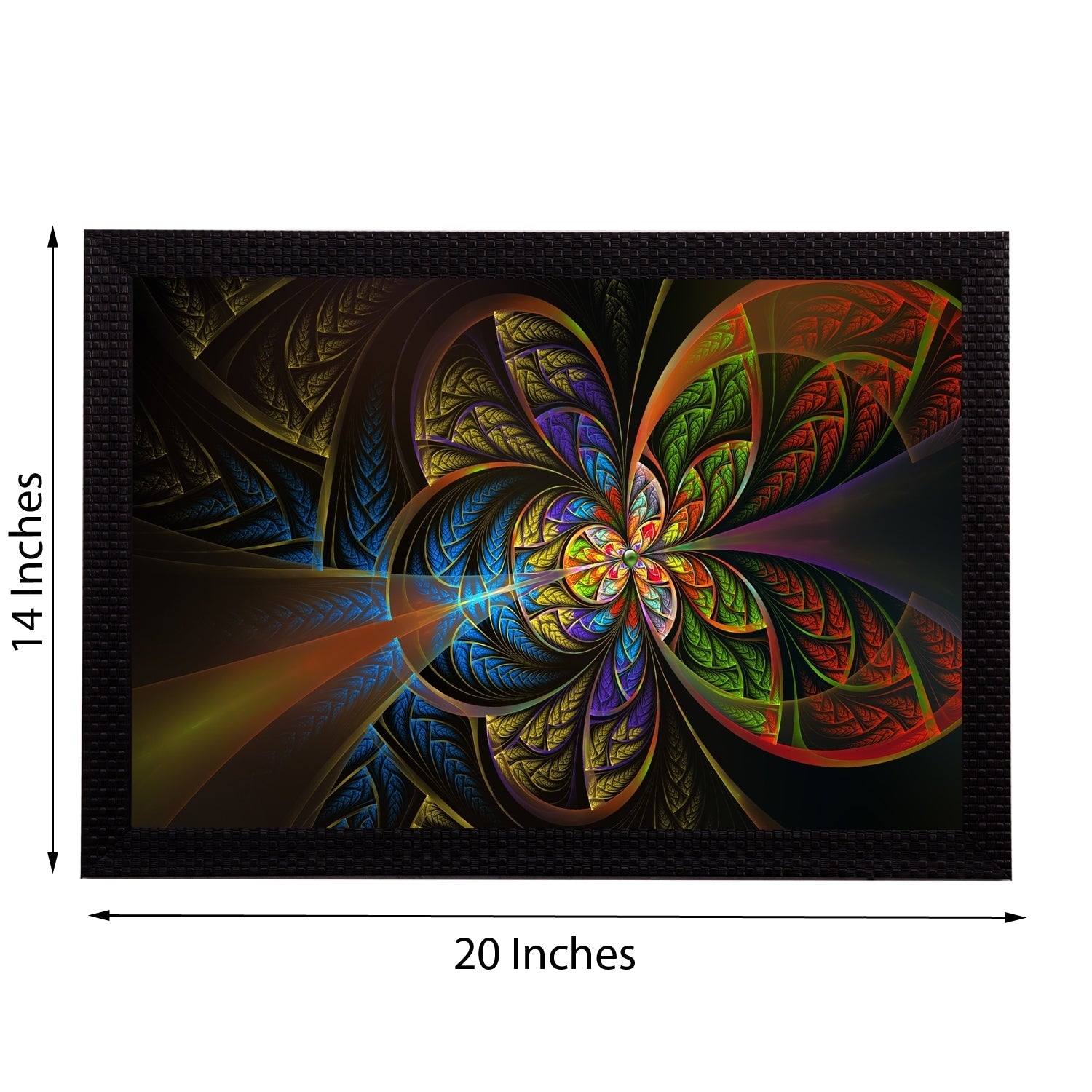 Abstract Colorful Satin Matt Texture UV Art Painting Kafalo