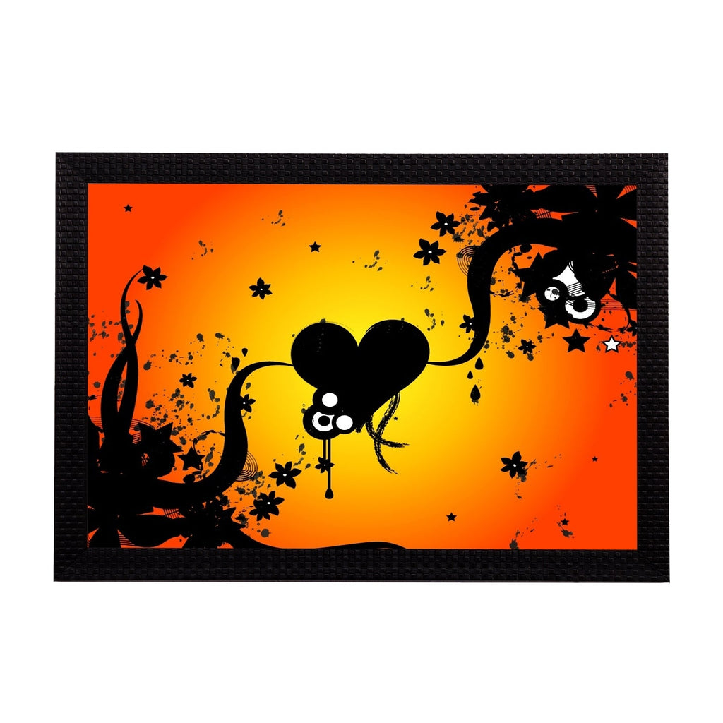 Black Bee Satin Matt Texture UV Art Painting Kafalo