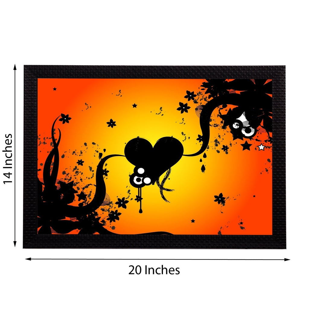 Black Bee Satin Matt Texture UV Art Painting Kafalo