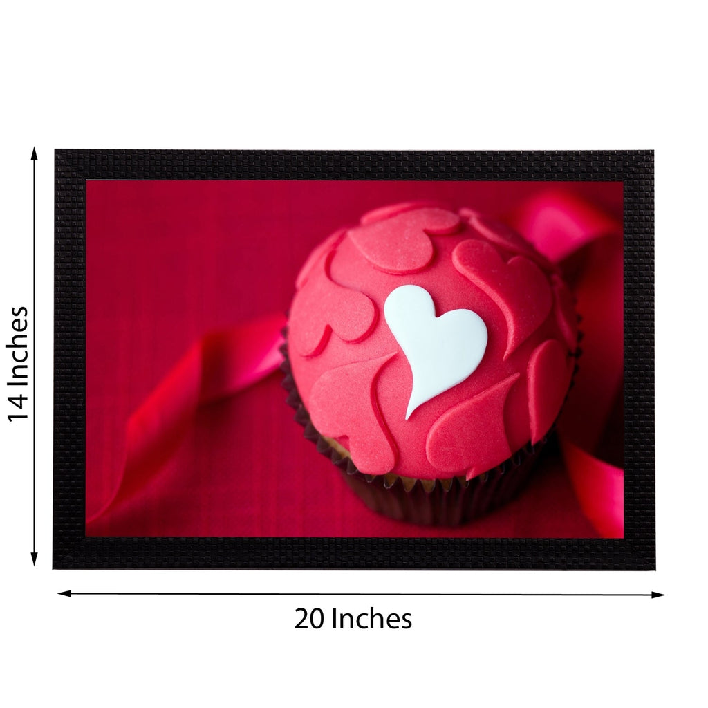 Pink Hearts Satin Matt Texture UV Art Painting Kafalo