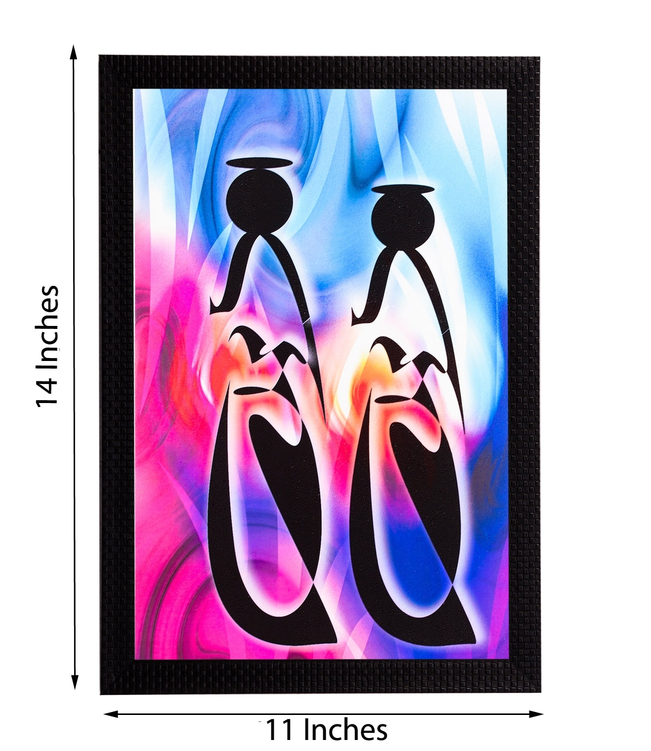 Abstract Block Satin Matt Texture UV Art Painting Kafalo