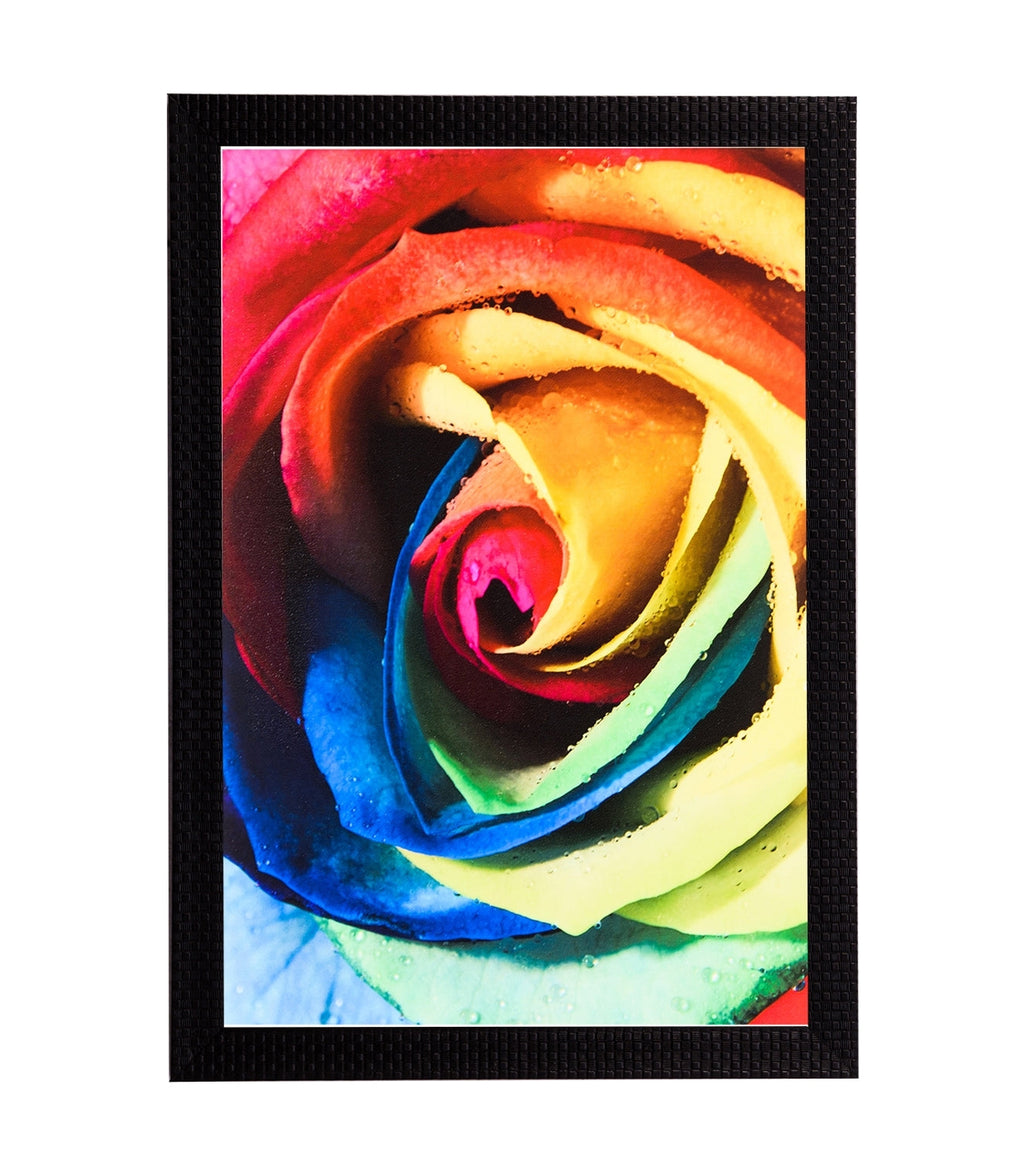 Colorful Rose Satin Matt Texture UV Art Painting Kafalo