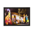 Village View Satin Matt Texture UV Art Painting Kafalo