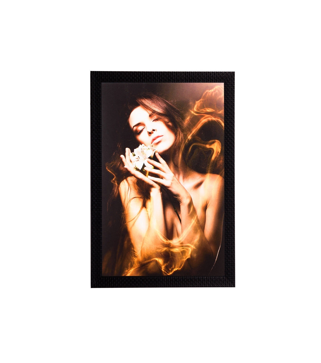 Girl Beauty Satin Matt Texture UV Art Painting Kafalo