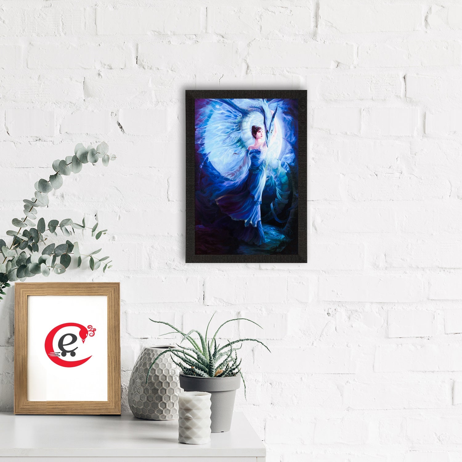 Dancing Girl Satin Matt Texture UV Art Painting Kafalo