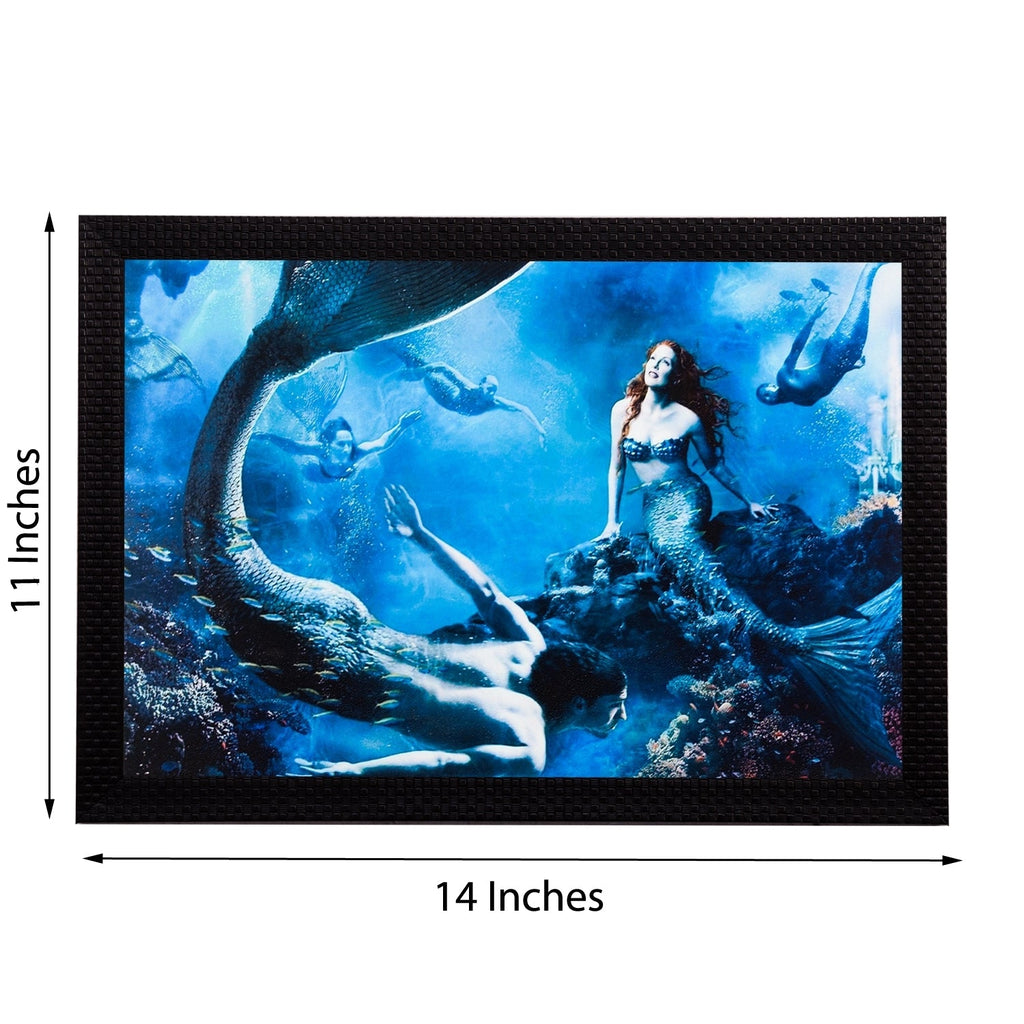 Mermaid Satin Matt Texture UV Art Painting Kafalo