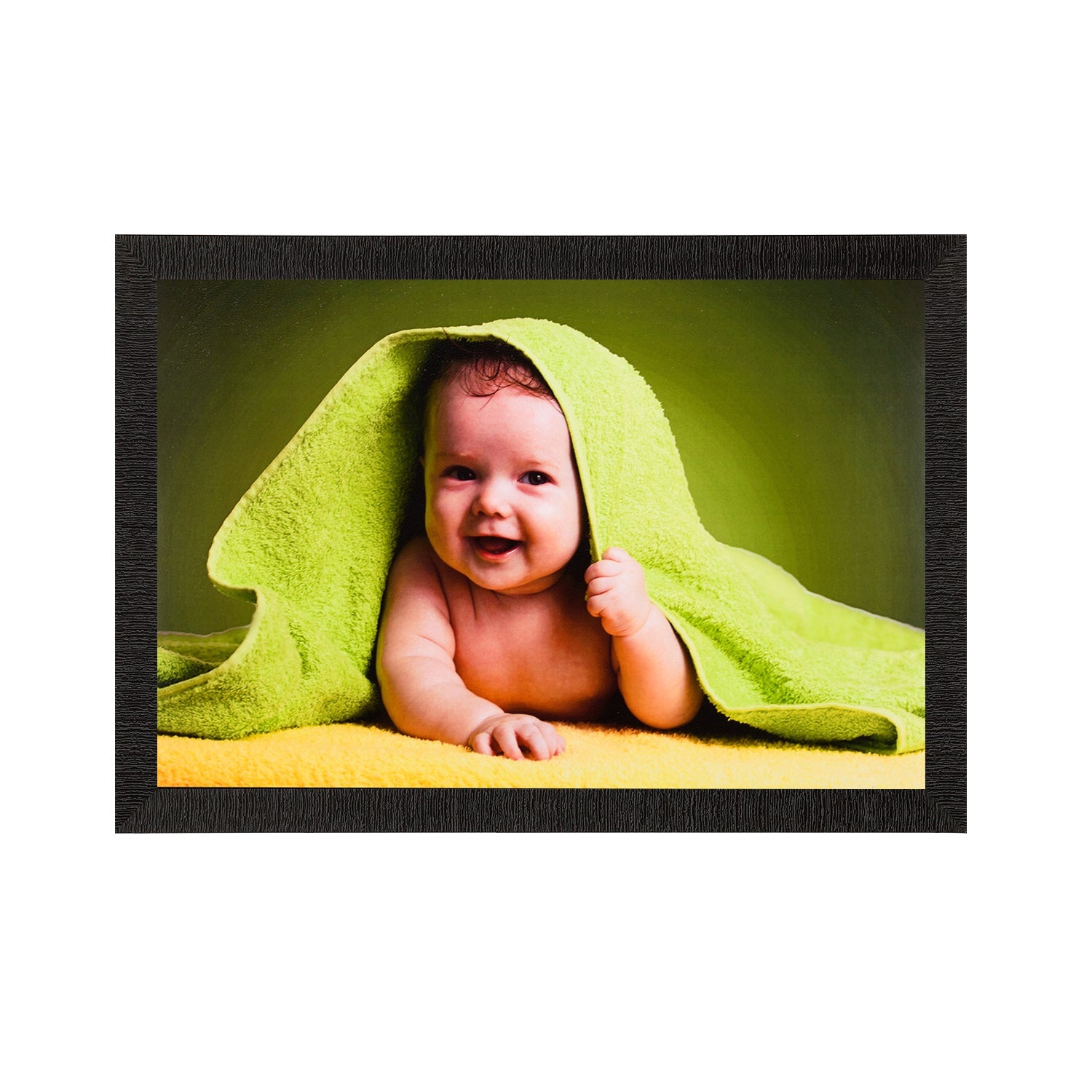 Cute Baby Satin Matt Texture UV Art Painting Kafalo