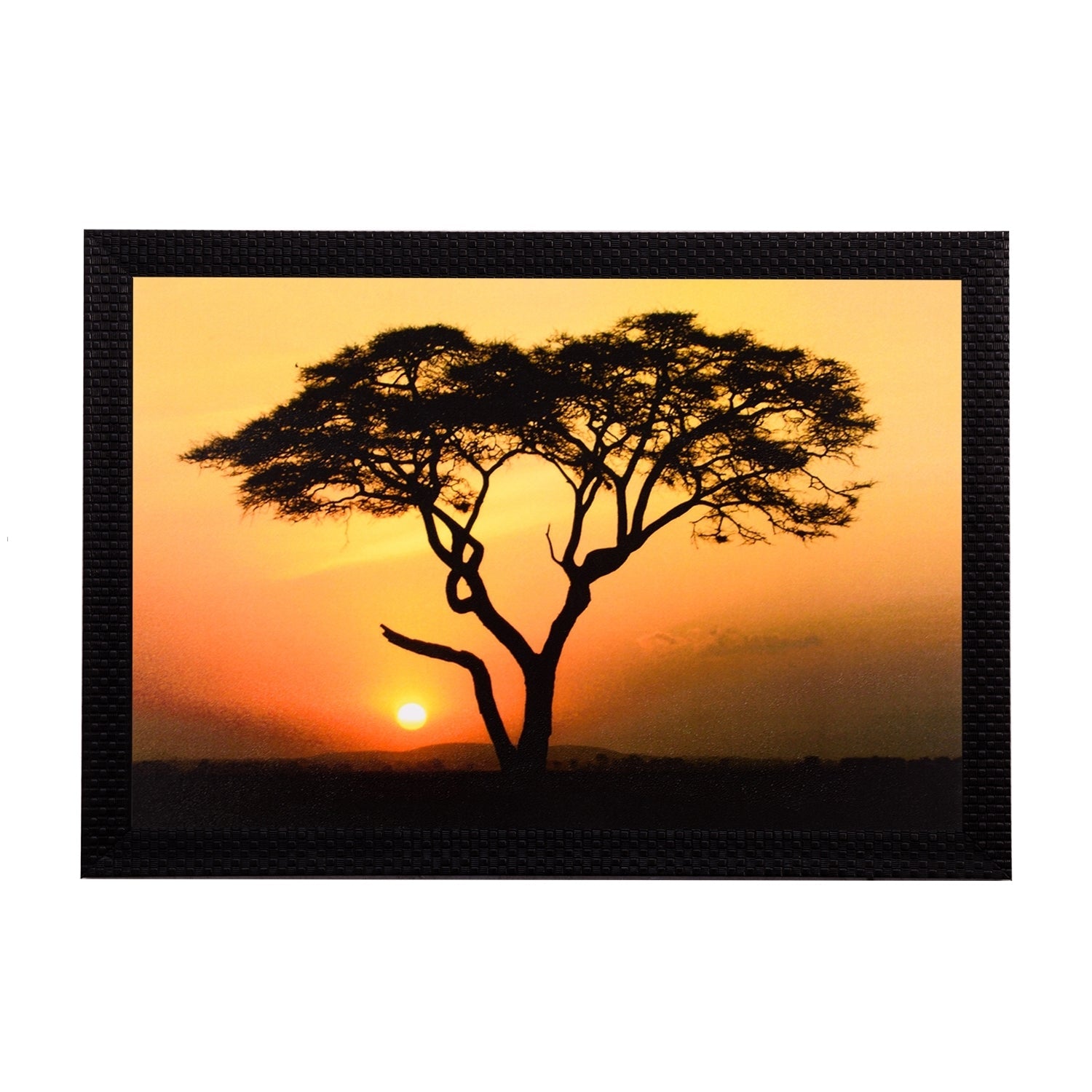 Evening View Satin Matt Texture UV Art Painting Kafalo
