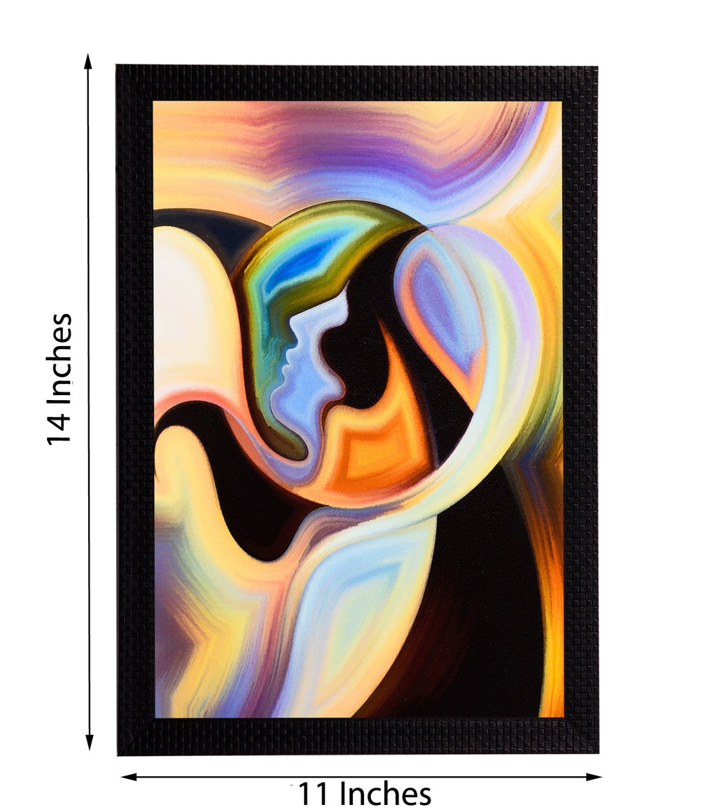 Abstract Image Satin Matt Texture UV Art Painting Kafalo