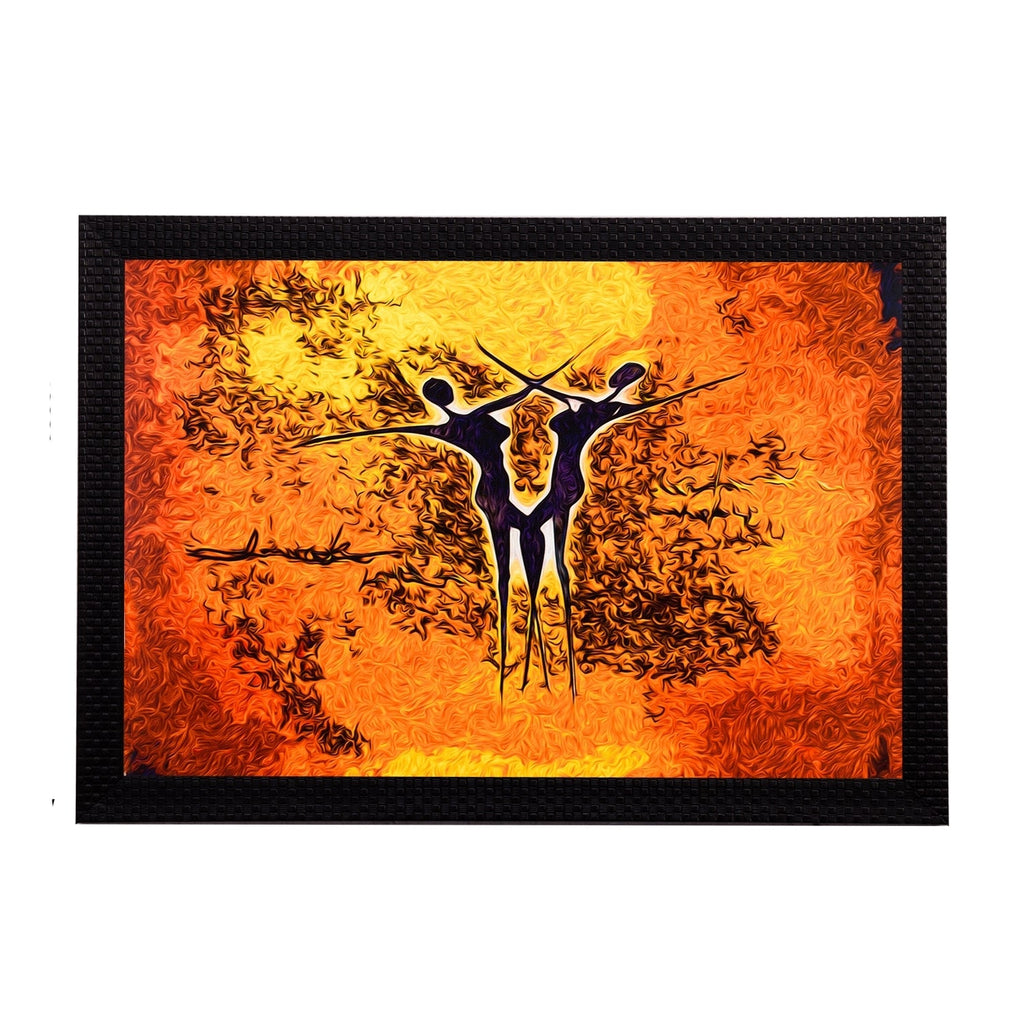 Block Figurine Satin Matt Texture UV Art Painting Kafalo