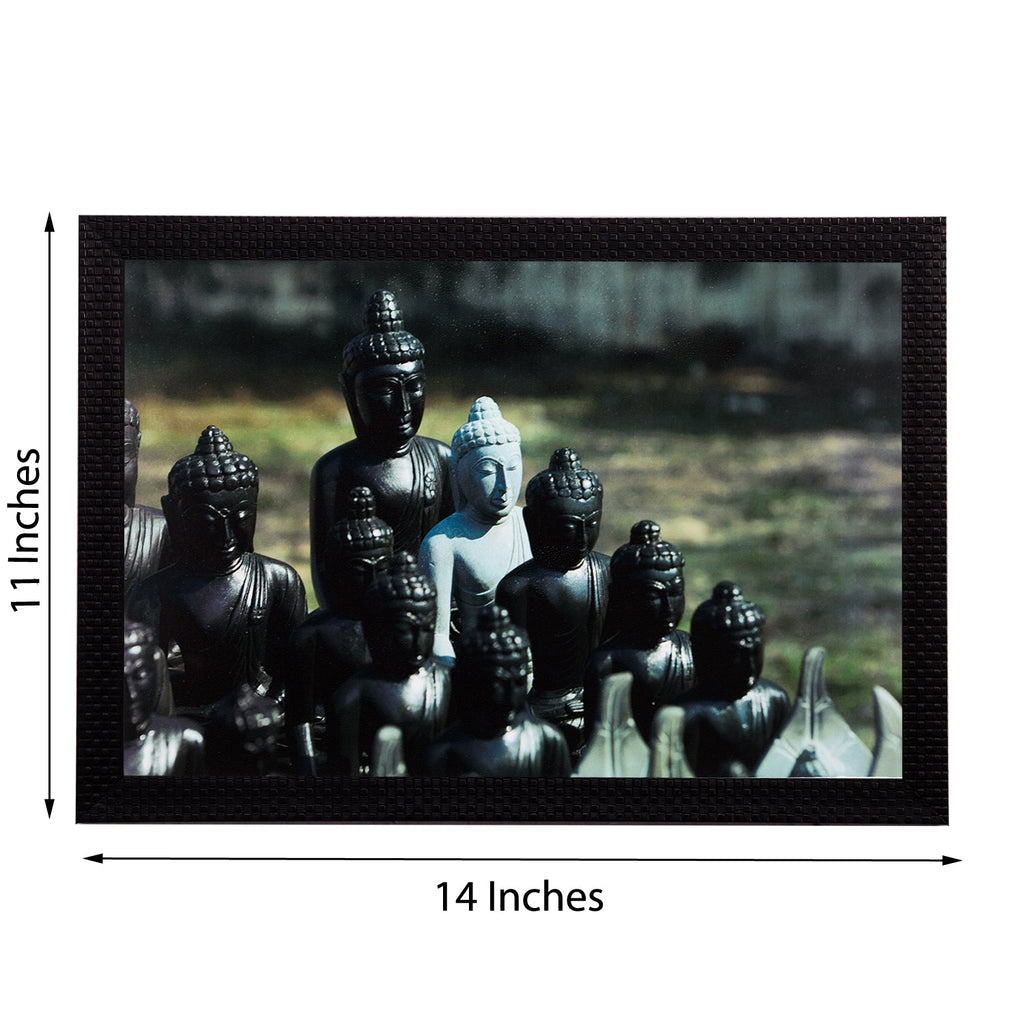 Multiple Lord Buddha Satin Matt Texture UV Art Painting Kafalo