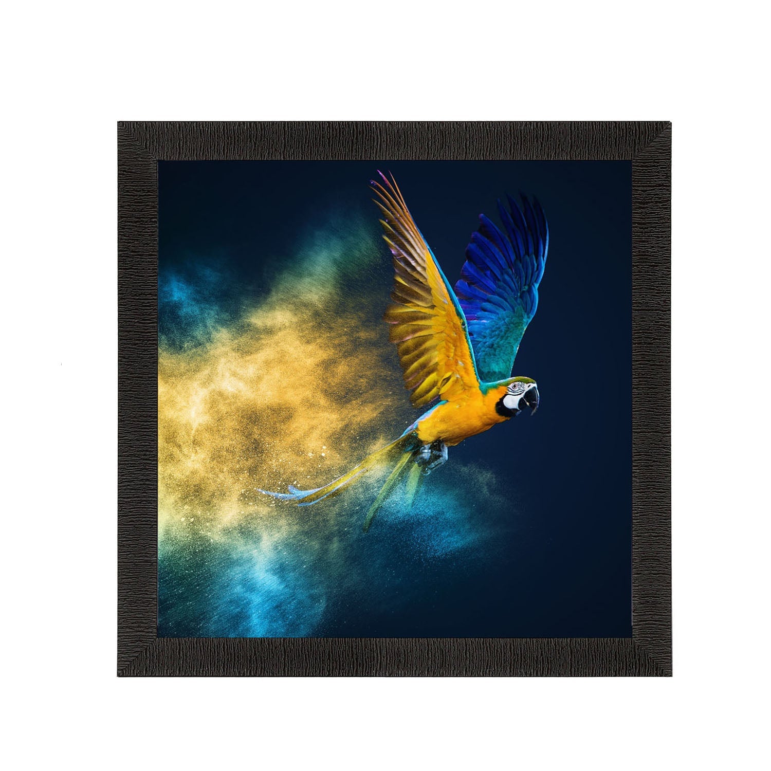 Flying Bird Satin Matt Texture UV Art Painting Kafalo